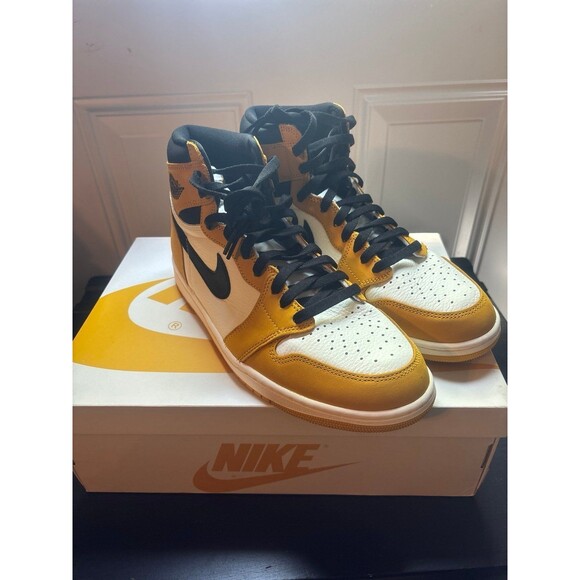Jordan 1 yellow ochre size 11.5 - Picture 2 of 5